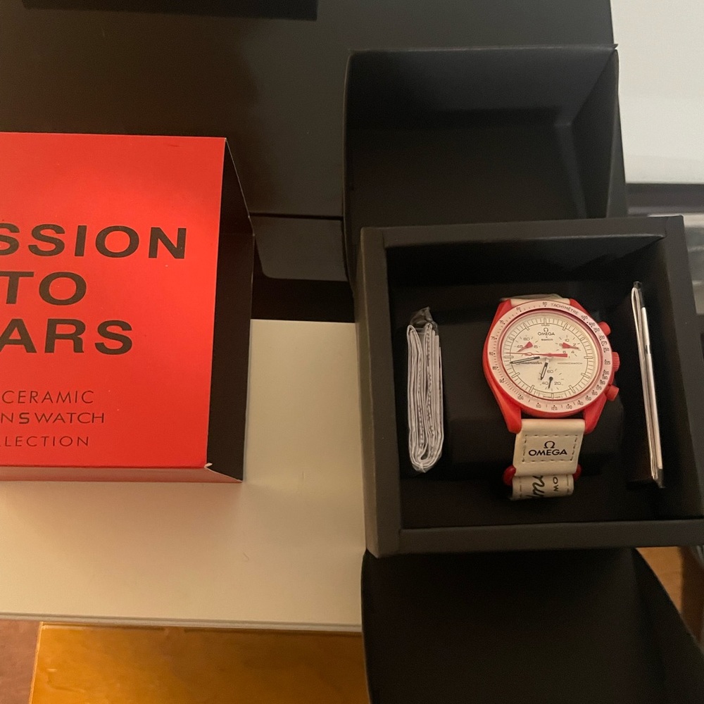 Omega x Swatch Mission to Mars Watch